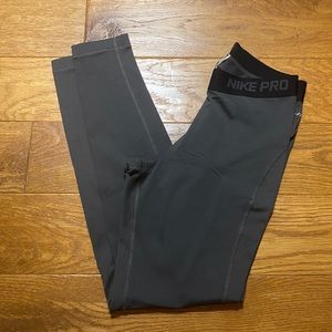 Nike Gray Warm Leggings